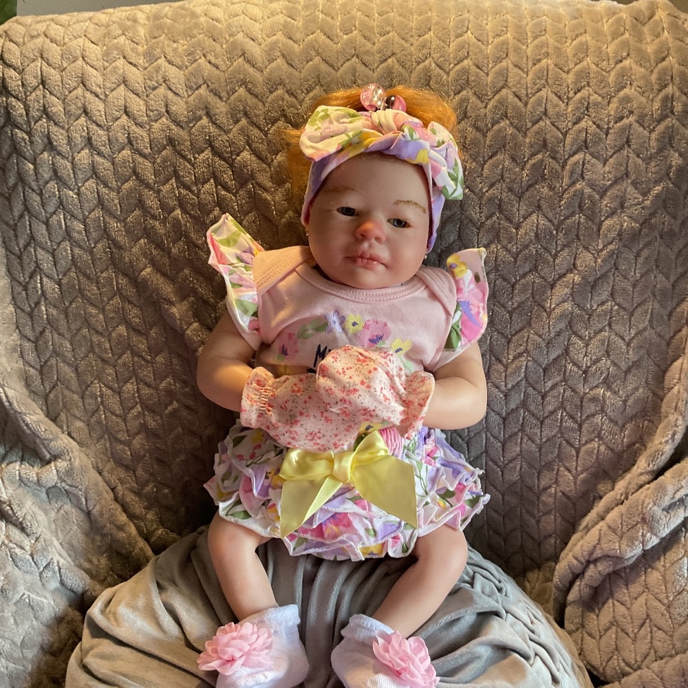 Easter Reborn Baby Doll: Johanna-Katie, 18 Inch Newborn